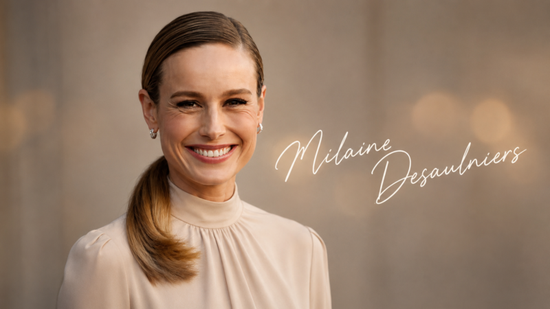 Milaine Desaulniers? Brie Larson’s Younger Sister and Family Background